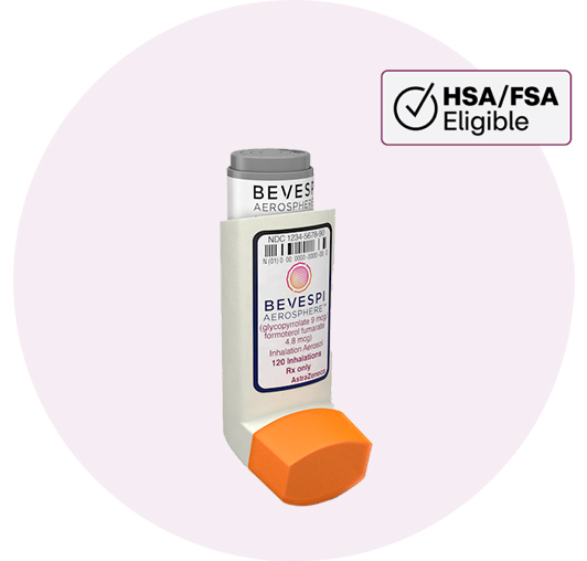 BEVESPI AEROSPHERE Inhaler